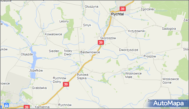 mapa Igłowice gmina Namysłów, Igłowice gmina Namysłów na mapie Targeo