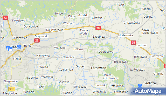 mapa Sądkowa, Sądkowa na mapie Targeo