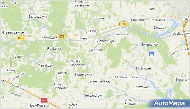 mapa Bystrzanów, Bystrzanów na mapie Targeo