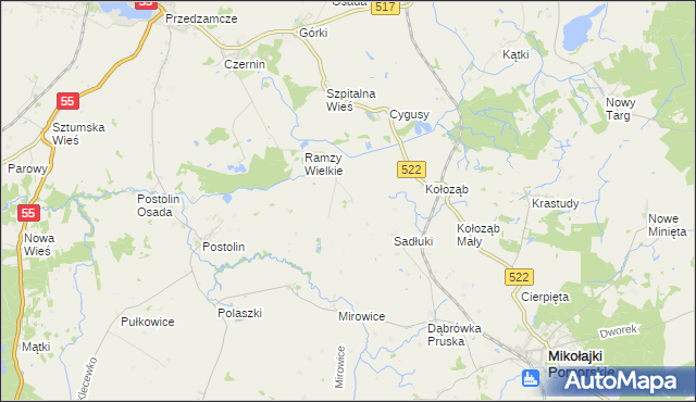 mapa Ramzy Małe, Ramzy Małe na mapie Targeo