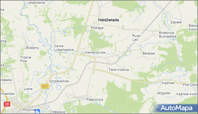 mapa Tarło, Tarło na mapie Targeo