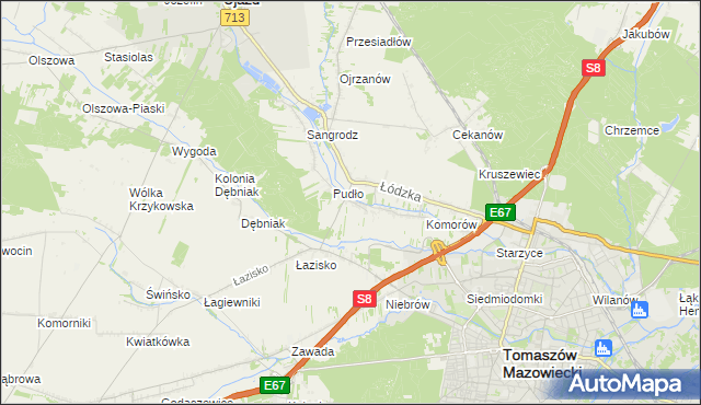 mapa Zaborów Drugi, Zaborów Drugi na mapie Targeo