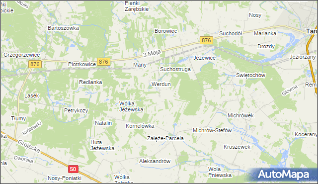 mapa Bystrzanów, Bystrzanów na mapie Targeo