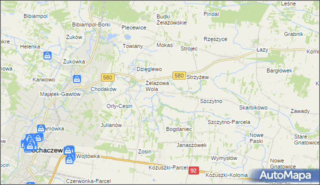 mapa Nowe Mostki, Nowe Mostki na mapie Targeo