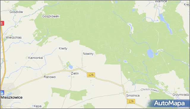 mapa Starzyn, Starzyn na mapie Targeo