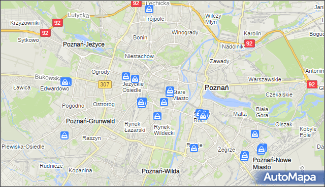 mapa Święty Marcin, Święty Marcin na mapie Targeo