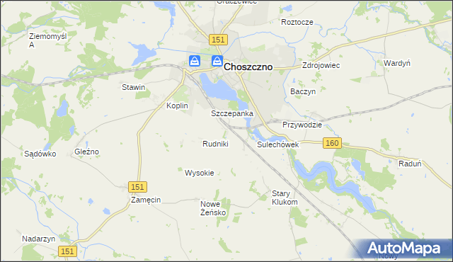 mapa Gostyczyn, Gostyczyn na mapie Targeo