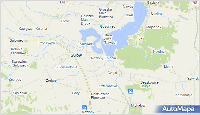 mapa Kulików, Kulików na mapie Targeo