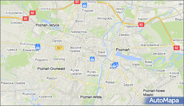 mapa Święty Marcin, Święty Marcin na mapie Targeo