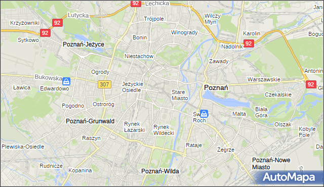 mapa Święty Marcin, Święty Marcin na mapie Targeo