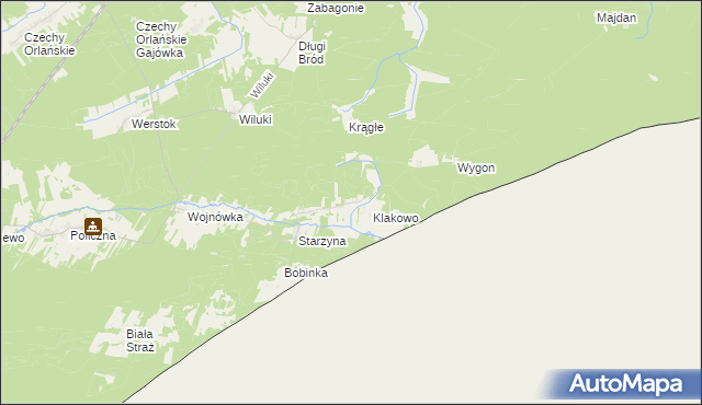 mapa Górny Gród, Górny Gród na mapie Targeo