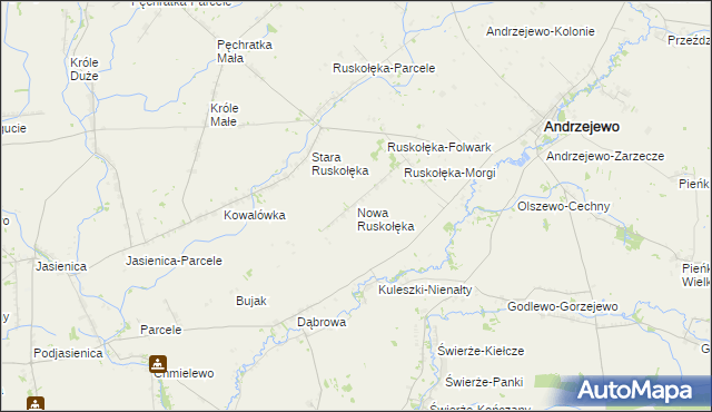 mapa Nowa Ruskołęka, Nowa Ruskołęka na mapie Targeo