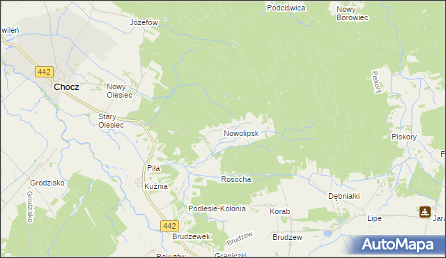 mapa Nowolipsk, Nowolipsk na mapie Targeo