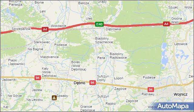 mapa Perła, Perła na mapie Targeo