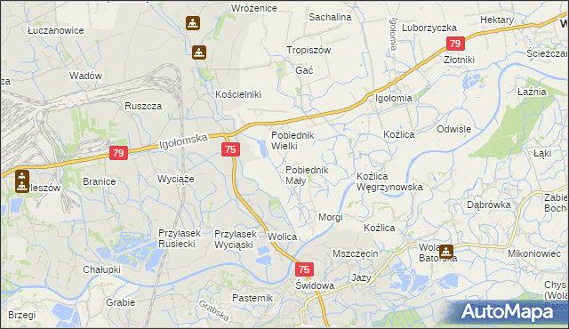 mapa Pobiednik Mały, Pobiednik Mały na mapie Targeo