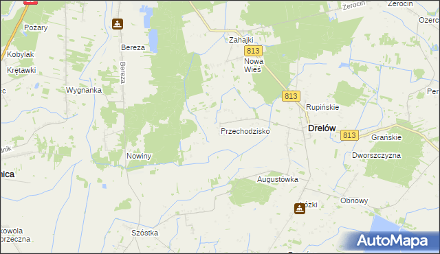 mapa Przechodzisko, Przechodzisko na mapie Targeo