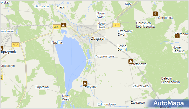 mapa Przyprostynia, Przyprostynia na mapie Targeo