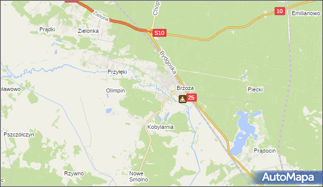 mapa Wałownica, Wałownica na mapie Targeo