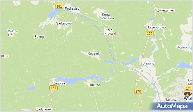 mapa Zdzieborze, Zdzieborze na mapie Targeo