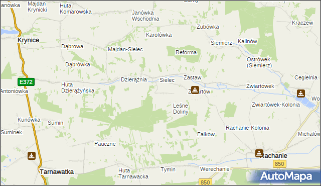 mapa Zwiartów-Kolonia, Zwiartów-Kolonia na mapie Targeo