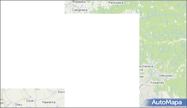 mapa Klikuszowa, Klikuszowa na mapie Targeo