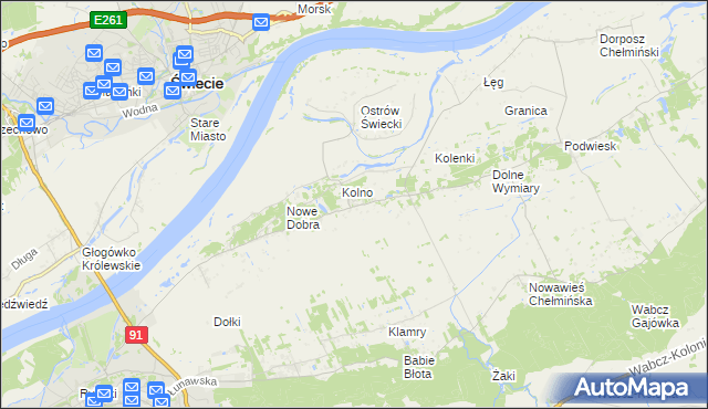 mapa Górne Wymiary, Górne Wymiary na mapie Targeo