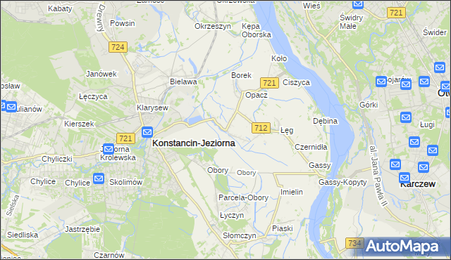 mapa Habdzin, Habdzin na mapie Targeo