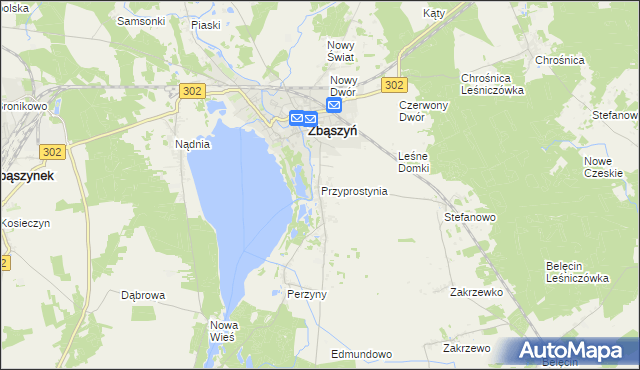 mapa Przyprostynia, Przyprostynia na mapie Targeo