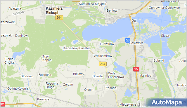 mapa Władzimirów, Władzimirów na mapie Targeo