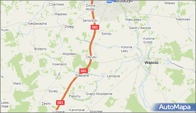 mapa Koniecki-Rostroszewo, Koniecki-Rostroszewo na mapie Targeo
