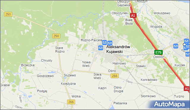 mapa Rudunki gmina Aleksandrów Kujawski, Rudunki gmina Aleksandrów Kujawski na mapie Targeo