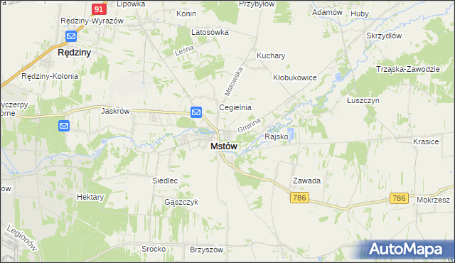 mapa Wancerzów, Wancerzów na mapie Targeo