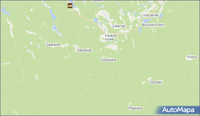 mapa Gospódka, Gospódka na mapie Targeo