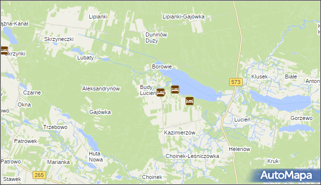 mapa Miałkówek, Miałkówek na mapie Targeo