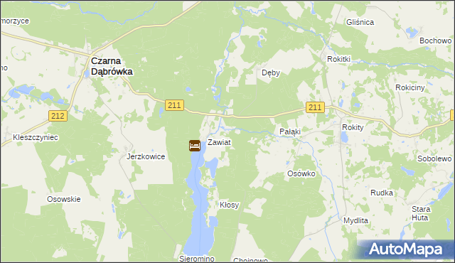 mapa Otnoga, Otnoga na mapie Targeo