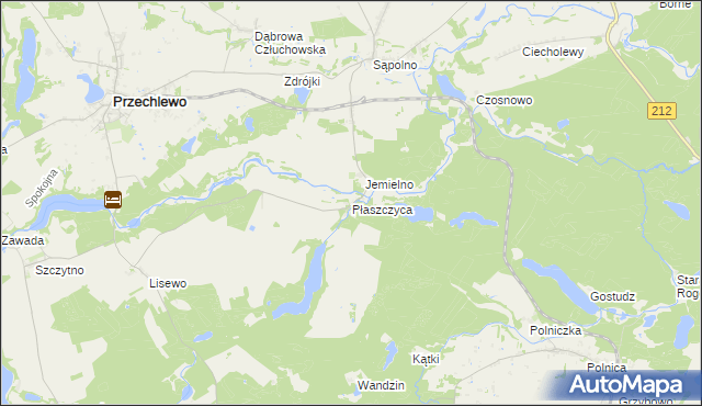 mapa Płaszczyca, Płaszczyca na mapie Targeo