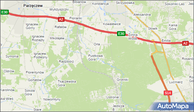 mapa Duraj, Duraj na mapie Targeo
