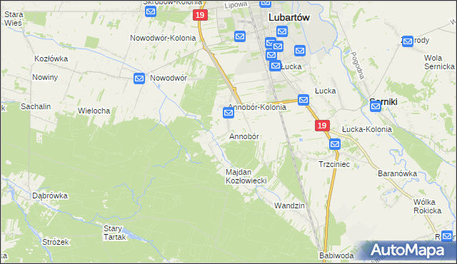 mapa Annobór, Annobór na mapie Targeo