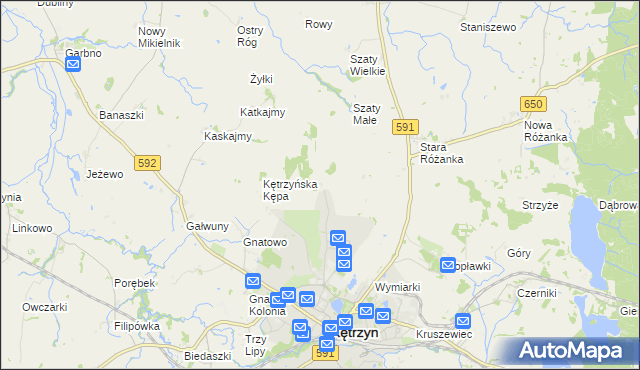 mapa Bałtrucie, Bałtrucie na mapie Targeo