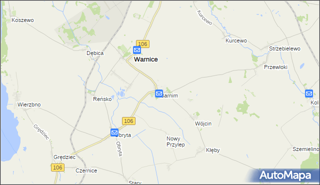 mapa Barnim, Barnim na mapie Targeo