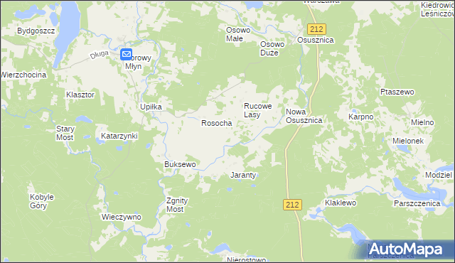 mapa Czaple gmina Lipnica, Czaple gmina Lipnica na mapie Targeo
