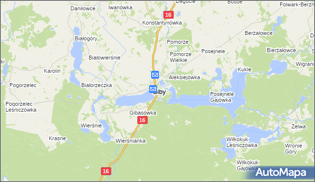 mapa Dziemianówka, Dziemianówka na mapie Targeo