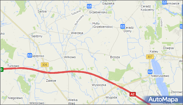 mapa Grodziszczko, Grodziszczko na mapie Targeo