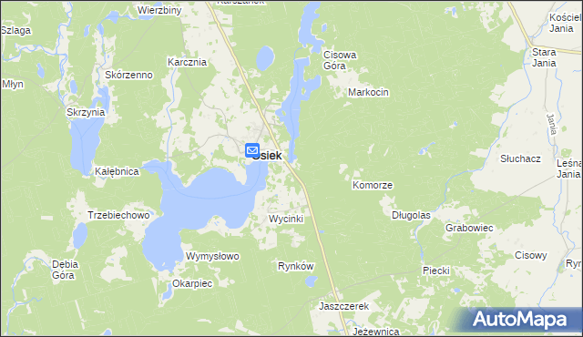 mapa Jaszczerz, Jaszczerz na mapie Targeo