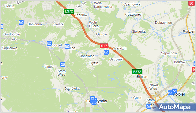 mapa Jatne, Jatne na mapie Targeo