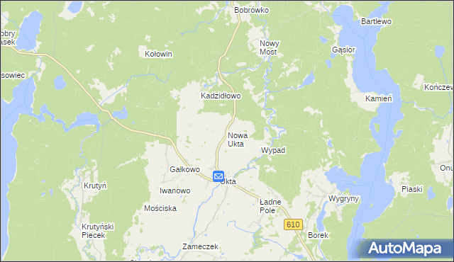 mapa Nowa Ukta, Nowa Ukta na mapie Targeo