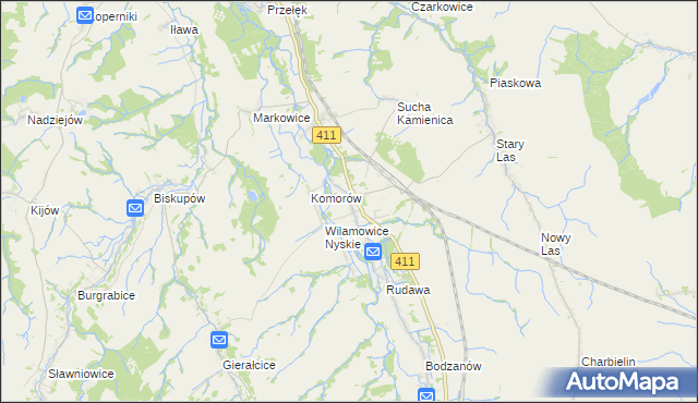 mapa Nowy Świętów, Nowy Świętów na mapie Targeo