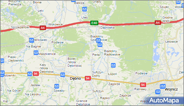 mapa Perła, Perła na mapie Targeo