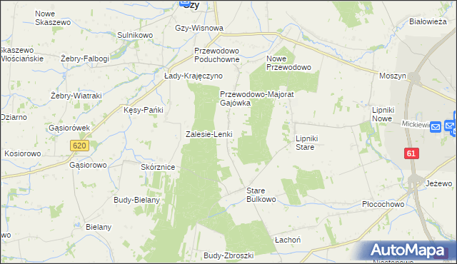 mapa Sisice, Sisice na mapie Targeo