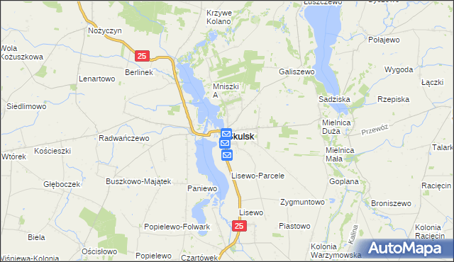 mapa Skulsk, Skulsk na mapie Targeo